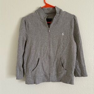 Vintage Ralph Lauren Blue Label Y2K Crop Sporty Zip Jacket Preppy Athleisure 90s